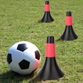 thumbnail image 2 of Football Marker, Football Cone, Bright Color PP Material Durable Football Training Holder, Football Training For Basketball Outdoor Sports, 2 of 8