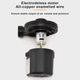 thumbnail image 4 of Portable Electric Air Pump for Inflatable Mattress, Pool Toys, and Storage Bags - Fast 5000Pa Rechargeable Pump with 3 Nozzles, 4 of 8