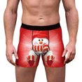 thumbnail image 1 of LSLJS Christmas Digital Printing Breathable Close Fitting Men's Underpants Comfortable Boxers, Boxers for Men, 1 of 2