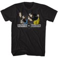 thumbnail image 1 of Popeye Popeye vs. Brutus Black Adult T-Shirt, 1 of 2