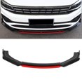 thumbnail image 1 of LAFGUR Front Spoiler Replacement,Universal Front Bumper Lip Spoiler Chin Body Kit Protection PP Auto Car Exterior Aerodynamic Parts,Front Bumper Lip, 1 of 8