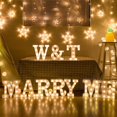 thumbnail image 4 of LED Letter Lights Alphabet Light Up Sign for Night Light Home Party Birthday Wedding Bar Decoration &, 4 of 8