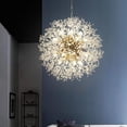 thumbnail image 3 of Crystal Chandelier Ceiling Light Fixture Pendant Lamp for Bedroom White Light, 3 of 7