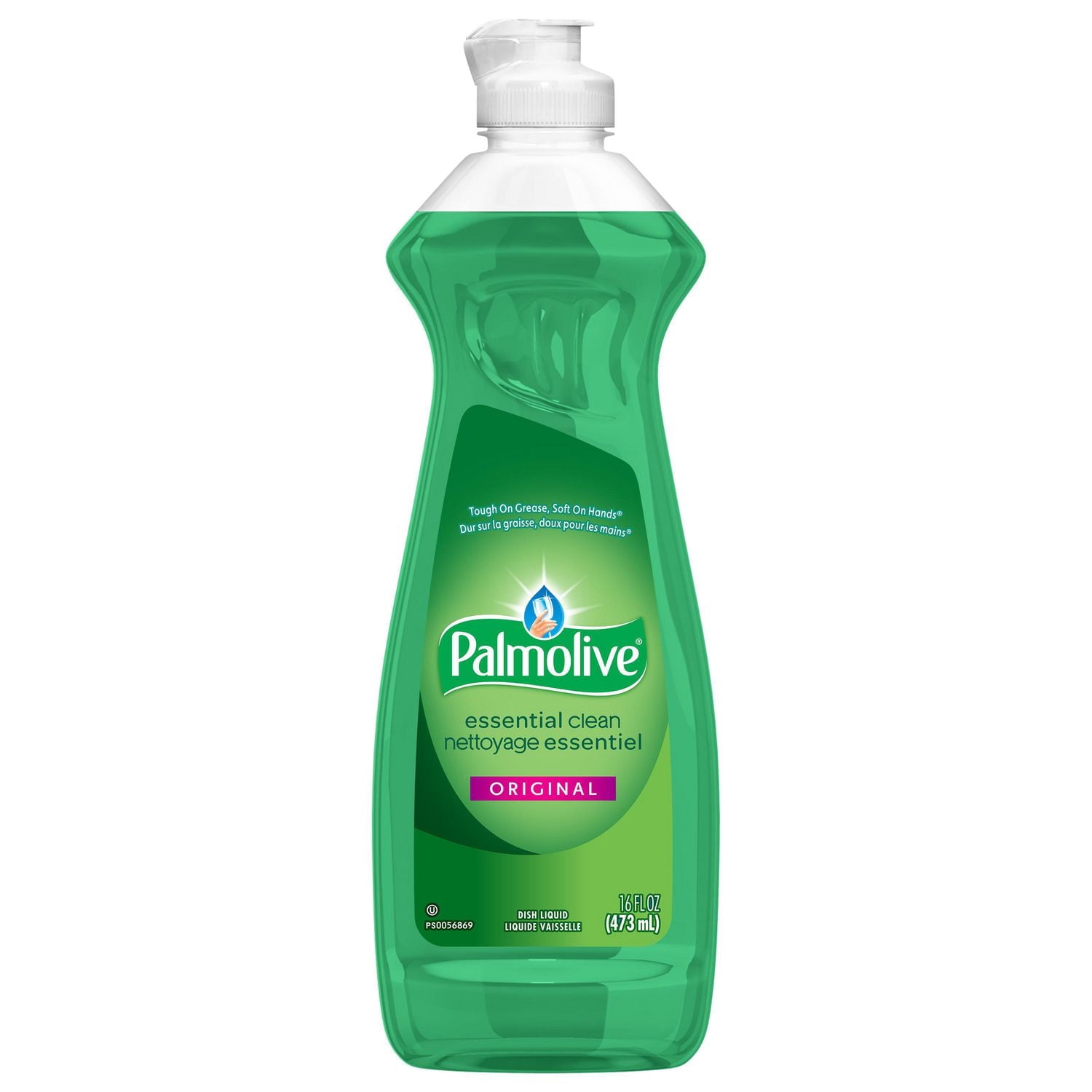 Palmolive Essential Clean Liquid Dish Soap, Original Scent - 473 ml