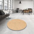 thumbnail image 4 of Ahgly Company Tapis Rectangulaire d'Intérieur Lavable en Machine Orange Transitionnel, 4 Pieds x 6 Pieds, 4 of 7