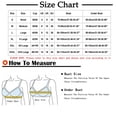 thumbnail image 2 of Bras for Women, 3PC Womans Plus Size Printing Comfortable Bra Underwear, 2 of 4
