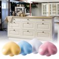 thumbnail image 3 of Ceramic Cabinet Handle Portable Heart Shape Replacement Decorative Kitchen Drawer Wardrobe Door Pull Knob Accessories Pink, 3 of 9