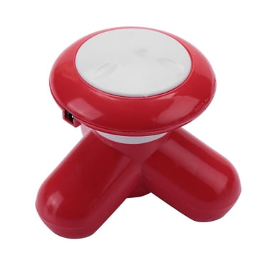 Spptty Masseur Vibrant à Ondes Électrique Mini USB à Poignée, 3 Couleurs, Massage du Cou et du Corps Entier