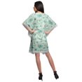 thumbnail image 4 of Moomaya Robe Courte de Caftan de Plage, Robe de Couverture Imprimée, Kaftan pour Femmes, Tenue de Plage, Couverture, 4 of 4