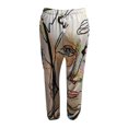 thumbnail image 5 of Pantalon Grand de Sport d'Été pour Femmes Mode Imprimé Décontracté Ample Long, 5 of 5