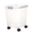 thumbnail image 2 of Lipstore Dry Food Container Rice Storage Container,Multipurpose, Airtight Rice Storage Bin Rice Dispenser for Kitchen Sugar Nuts Flour Clear 15kg, 2 of 8
