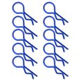 thumbnail image 3 of Peahefy RC Car R Clips,RC Body Clips,10Pcs RC Car Shell Clip R‑Shape Metal Body Clips Pins for 1/5 1/6 1/8 1/10 RC Car, 3 of 8