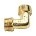 thumbnail image 4 of BTOER Air Compressor Pump Elbow Unloader Valve Thread Brass 16.5mm Male To Male Check Valve Elbow Coupler Replacement For Air Pump, 4 of 9