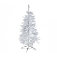 thumbnail image 1 of 3 White Spruce Xmas Tree Pvc 120 Normal Tips W/Plastic Stand, 1 of 3
