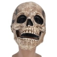 thumbnail image 3 of Halloween , Comfortable Tear Resistance Skull  Breathable Latex  For Christmas For Easter For Party Yellow, 3 of 8
