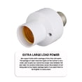 thumbnail image 4 of Motion Sensor Light Socket Motion Screw LED CFL Incandescent Bulb Adapter Human Body Sensing Control Automatically Extinguished In 17 Seconds, 4 of 9