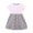 Pink, variant on LOVZFMLL Summer Kid's Dress Polka Embroidery Knitted Girls' Short Sleeved Skirt