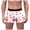 Pink, variant on Ediodpoh Men's Underwear Color Print Design for Valentine's Day | Comfortable and Stylish Briefs | for Him | Fabric | and Unique Patterns Men's Underwear Pink M