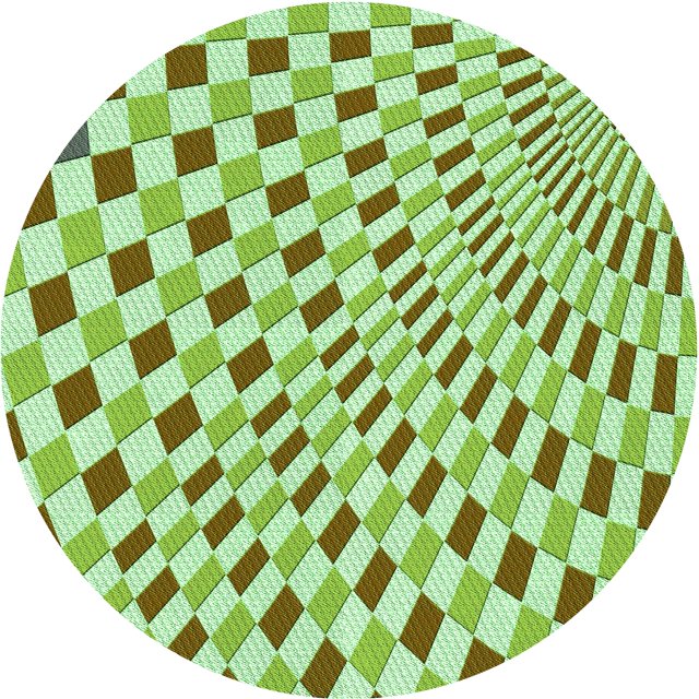 Ahgly Company Machine Washable Indoor Round Transitional Light Green Area Rugs, 5' Round