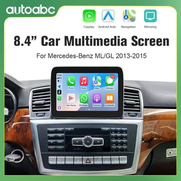 AUTOABC 8.4" Touch Screen for Mercedes-Benz GLE/GLS W166 2013-2015, NTG5.0 CarPlay & Android Auto