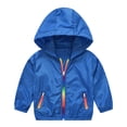 thumbnail image 2 of Sunnyoo Kids Lightweight Sun Protection Jacket Summer Hooded Breathable Sun Shirt Coat, 2 of 8