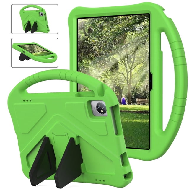 Étui pour Teclast P40S 2023 P30S P20S P20HD P40HD 2022 Étui EVA Tablette pour Enfants Support Housse pour Teclast M40 SE M40 Plus M40 Pro Vert Teclast P40S 2023