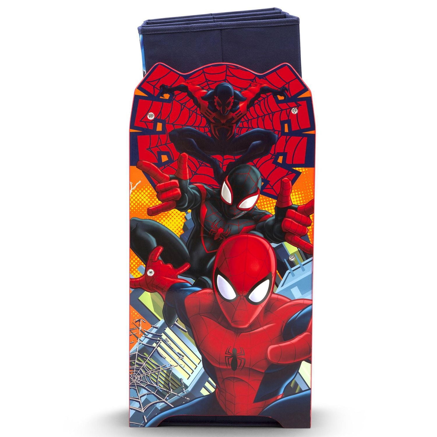 Organiseur pour rangement des jouets Marvel Spider-Man par Delta Children