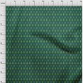 thumbnail image 3 of oneOone Georgette Viscose Fabric Floral & Flying Swan Block Printed Craft Fabric BTY 42 Inch Wide, 3 of 4