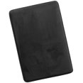 thumbnail image 3 of 1 Large Clara Clark Bath Mat Bathroom Rug - Absorbent Memory Foam Bath Rugs - Non-Slip, Thick, Cozy Velvet Feel Microfiber Bathrug, Plush Shower, Toilet- Floor Bathmats Carpet - Black - 20"x32", 3 of 6
