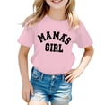 thumbnail image 1 of Kcodviy Fille Enfant Mignonne Graphique Filles Camisoles 2T Imprimé Col Rond Manches Courtes Longues Chandail pour Enfants Manche T-Shirt Été Décontracté Enfants Anniversaire Chandail T-Shirt, 1 of 5