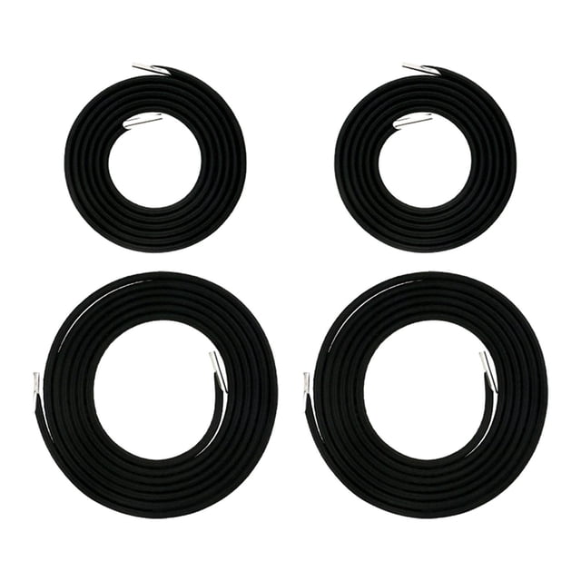 pitrice 4Pcs Replacement Cord for O for Gravity Chair Laces Cord Elastic for Backyard Black