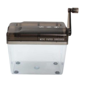 Papier Shredder Portable avec poignée crané main Compact Banding Hand