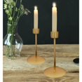 thumbnail image 4 of serony 2x Taper Candle Holder Candlestick Table Centerpiece Dinner Ornament Golden, 4 of 9