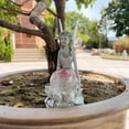 thumbnail image 1 of Xingzhi Statue de Fée Solaire à DEL pour Jardin, Figurine en Résine, Art pour Pelouse Intérieur Extérieur, 1 of 9