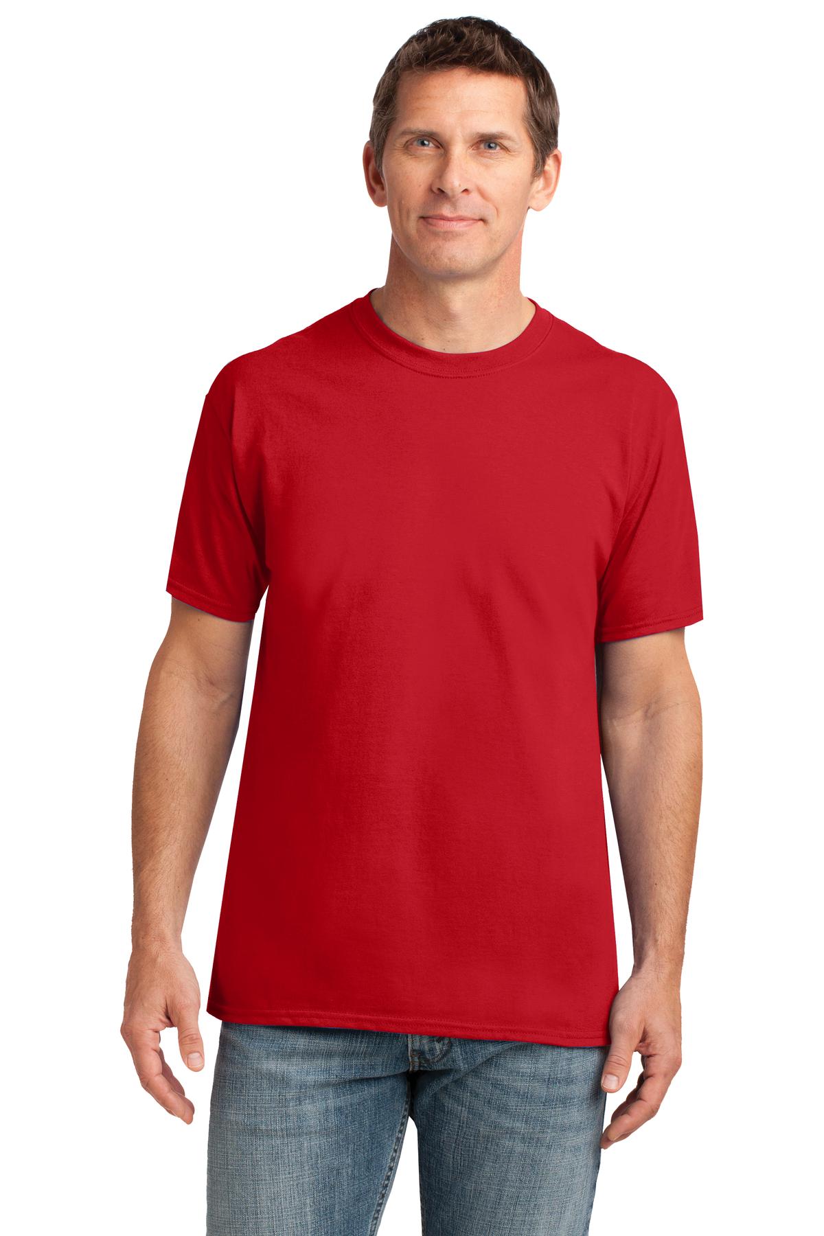 Gildan T-Shirt à Manches Courtes pour Hommes en Polyester à 100 pour Cent - 42000