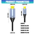 thumbnail image 3 of Type C To HDTV Adapter Cable 4K30Hz 18Gbps Highly Speed Video Sound Syncing Transmission For Smartphone Tablet Laptop, 3 of 8
