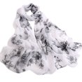 thumbnail image 1 of Birdeem Mode Femmes Pêche Imprimé Longue Foulard Douce Enveloppante Châle Foulards pour Dames, 1 of 1