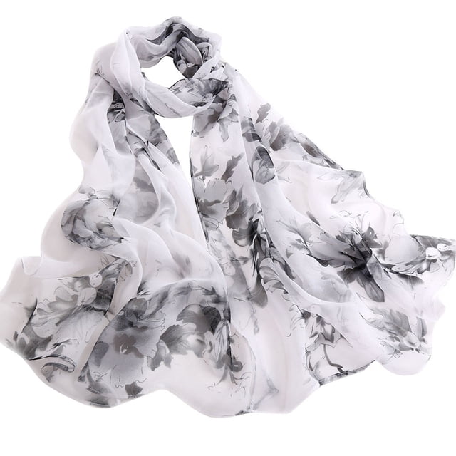 Birdeem Mode Femmes Pêche Imprimé Longue Foulard Douce Enveloppante Châle Foulards pour Dames