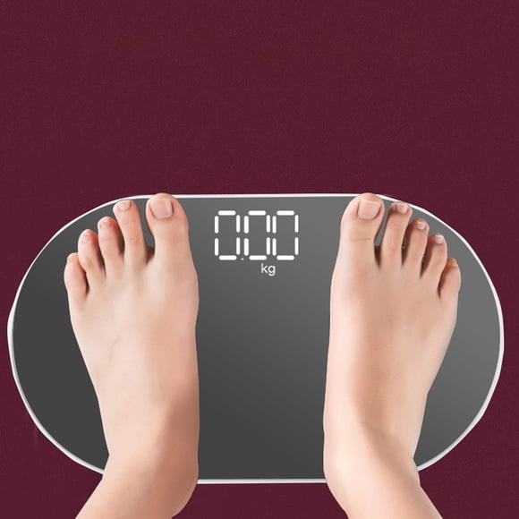 Home Portable Cosmetic Mirror Electronic Scale - Mini Electronic Scale-Measurable Body Home Essentials