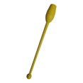 thumbnail image 2 of jinwen Gymnastics Stick Lightweight Training Equipment for Adults Dance Performance Yellow, 2 of 9