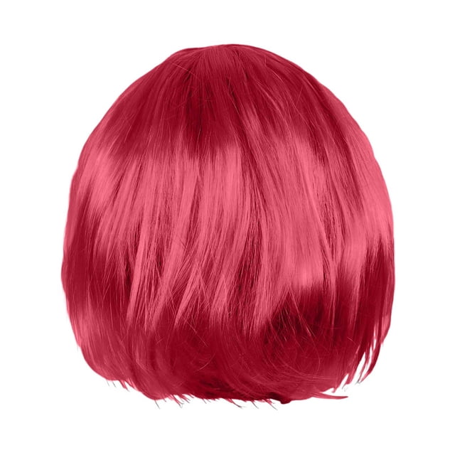 WIFKLSIIPG Perruque Femme Carnaval Cheveux Humains Perruque 30cm Perruque Courte Adaptée pour Décoration de Fête 30cm