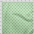 thumbnail image 3 of oneOone Viscose Jersey Fabric Strawberry Fruit Printed Craft Fabric BTY 60 Inch Wide, 3 of 4