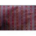 thumbnail image 4 of oneOone Tissu en Coton et Soie Rayé & Tourbillon Tissu Imprimé Ikat 1 Yard 42 Pouces de Large, 4 of 4