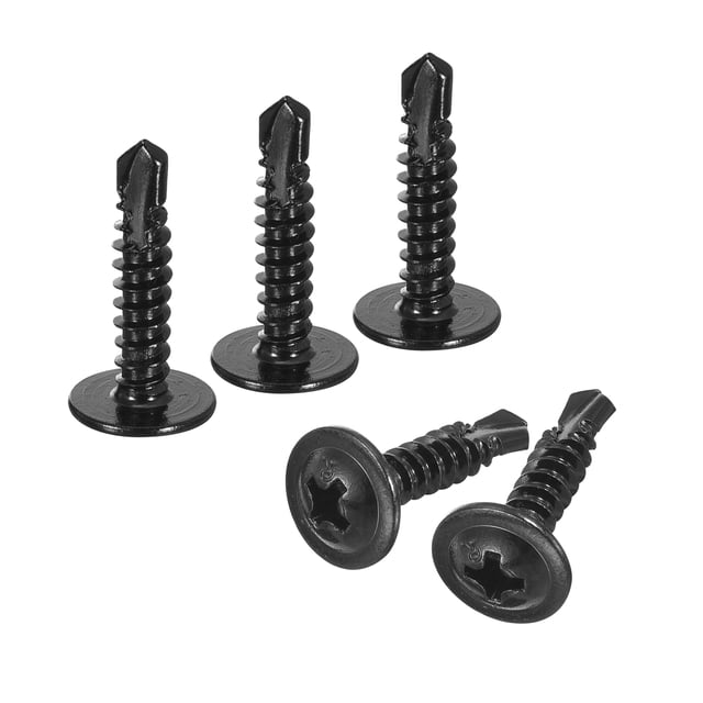 Unique Bargains Phillips Head Self Tapping Screws, 50pcs #8x3/4' Sheet Metal Screw