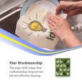 thumbnail image 2 of Kitchen Cleaning Cloth Bowls Washing Towel Dishes Wash Rag Kitchens Tools Household Absorbent Dish Cloths with Lovely Patterns Chicken, 2 of 7