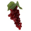 thumbnail image 1 of simhoa Home Artificial Plastic Fruit Bunch Of 60 Grapes Fake Faux Fruit Prop -60 grapes, 1 of 7