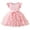Pink, variant on FhsagQ Dresses Girls Christmas Dresses Size 10/12 Child Girls Dress Party Flowers Prints Bowknot Short Sleeve Gown Dresses Party Christmas Dresses for Girls 5-6 White 5-6 Years