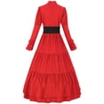 thumbnail image 3 of UPPADA Liquidation Robes Vintage de Cocktail pour Femmes Robe Maxi des Années 1950 Manches Évasées Robes Robe de Mariage Corset Robe de Bal Robes pour Femmes Robes Formelles d'Invitée de Mariage pour Femmes, 3 of 7
