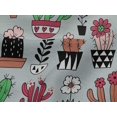 thumbnail image 5 of oneOone Coton Bio Voile Feuilles & Imprimé Floral BTY 42 Pouces de Large, 5 of 5