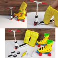 thumbnail image 1 of Ensemble de 12 Pcs/ensemble Modèle de Trottinette pour Doigts en Alliage pour Enfants Mini Trottinette pour Doigts Jouet Interactif pour Doigts Activité Sensorielle Trottinette pour Doigts Kit de Planche à Roulettes, 1 of 6